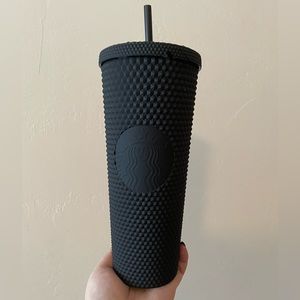 Black Studded Starbucks Cup